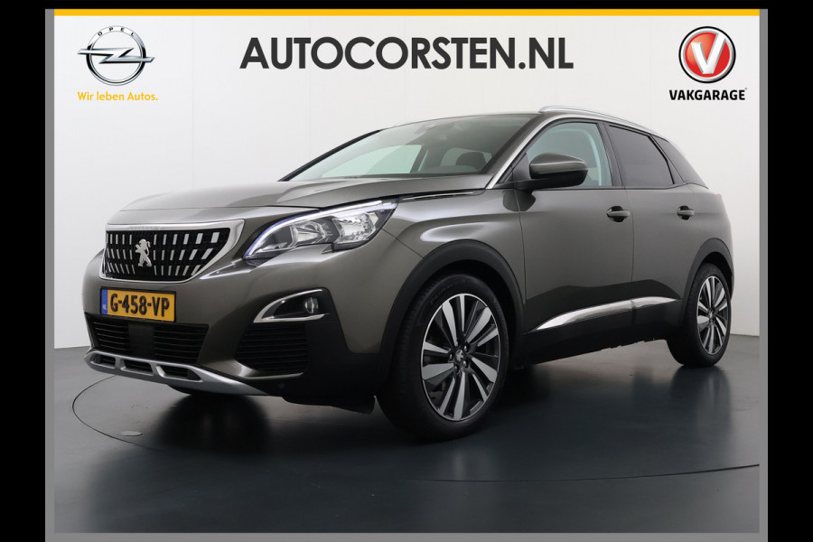 Peugeot 3008 131PK AUT-8 Navi 360°Camera Elektr.Stoel+Geheugen Apple Carplay Android Trekhaak Ergo-Comfort Stoelen Memory Ecc Cruise Control  Pack City Stoelverwarming Lmv Keyless Bluetooth Visio park 1 Privacy Glas Verkeersbord detectie Origineel Nederlandse Auto