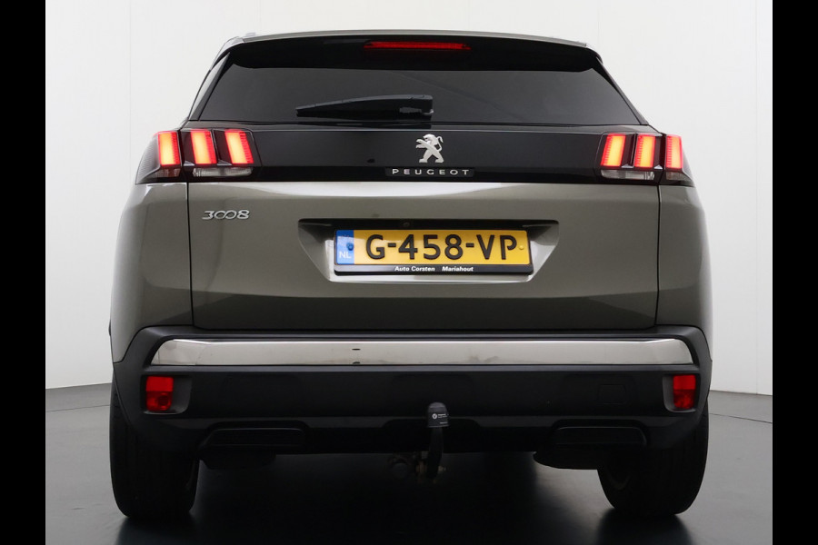 Peugeot 3008 131PK AUT-8 Navi 360°Camera Elektr.Stoel+Geheugen Apple Carplay Android Trekhaak Ergo-Comfort Stoelen Memory Ecc Cruise Control  Pack City Stoelverwarming Lmv Keyless Bluetooth Visio park 1 Privacy Glas Verkeersbord detectie Origineel Nederlandse Auto