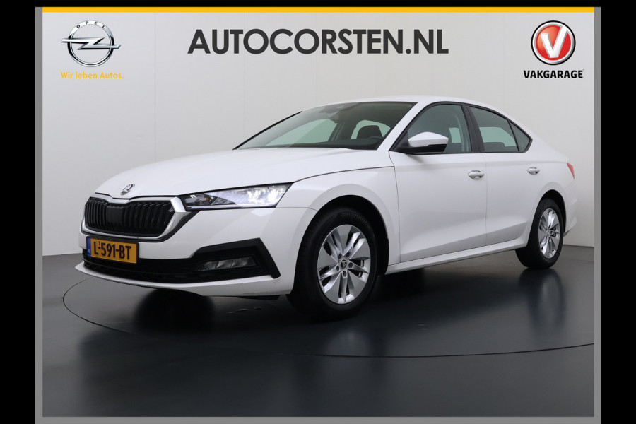 Škoda Octavia 111PK Apple Carplay Android Auto Virtual Cockpit Cruise Control Navi Bluetooth Led Ambition 16"Lmv Autonomous Emergency Braking Airco Isofix DAB Smartlink 1e Eigenaar Origineel Nederlandse Auto