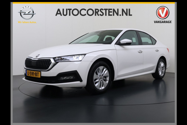 Škoda Octavia 111PK Apple Carplay Android Auto Virtual Cockpit Cruise Control Navi Bluetooth Led Ambition 16"Lmv Autonomous Emergency Braking Airco Isofix DAB Smartlink 1e Eigenaar Origineel Nederlandse Auto