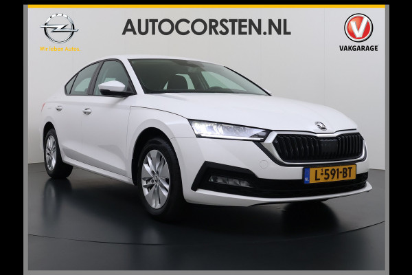 Škoda Octavia 111PK Apple Carplay Android Auto Virtual Cockpit Cruise Control Navi Bluetooth Led Ambition 16"Lmv Autonomous Emergency Braking Airco Isofix DAB Smartlink 1e Eigenaar Origineel Nederlandse Auto