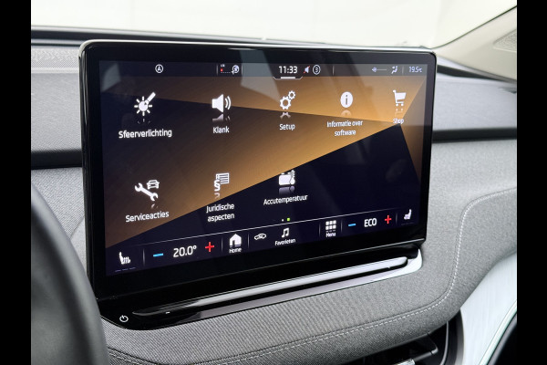 Škoda ENYAQ iV 80 204PK Warmtepomp Camera SOH 93% Navi 3-Zone Ecc Stuur+Stoelverwarming Android Auto Apple Carplay P-Assist Cruise Control Lane Assist Isofix Keyless-go 1e Eigenaar Origineel Nederlandse Auto