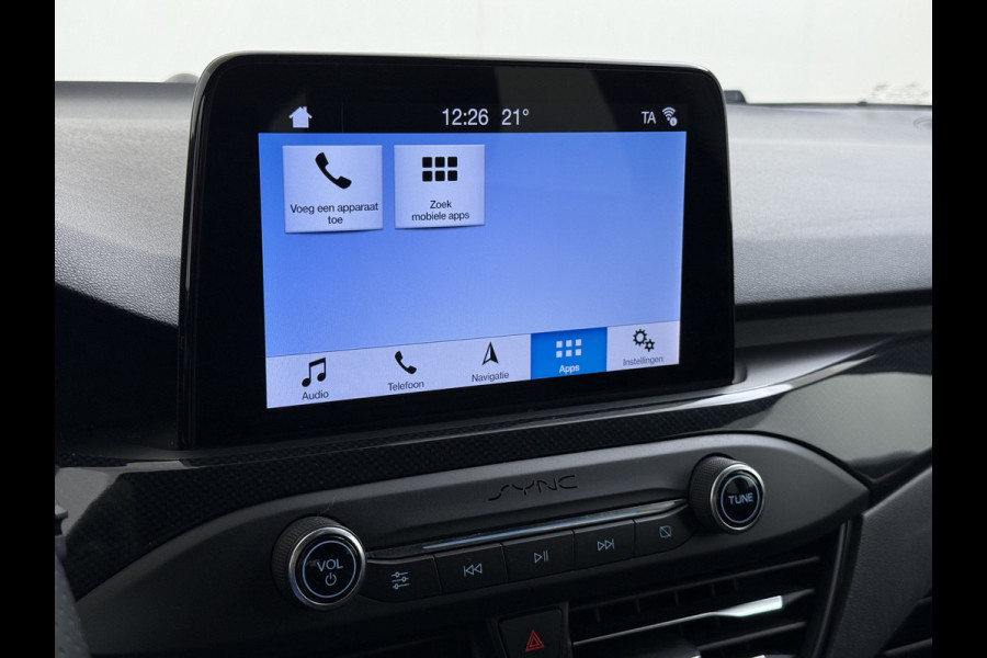 Ford FOCUS Wagon 1.5T 150PK Automaat ST Line Design Automaat Adap.Cruise Stoel+Stuur+Voorruitverwarming Apple Carplay Android Auto Navi Ecc 18"Lmv Lane Assist Privacy Glas Pdc Adap.Led Isofix Keyless Licht-/regensensor