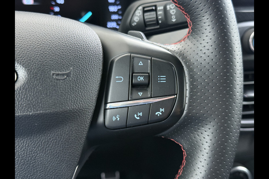 Ford FOCUS Wagon 1.5T 150PK Automaat ST Line Design Automaat Adap.Cruise Stoel+Stuur+Voorruitverwarming Apple Carplay Android Auto Navi Ecc 18"Lmv Lane Assist Privacy Glas Pdc Adap.Led Isofix Keyless Licht-/regensensor