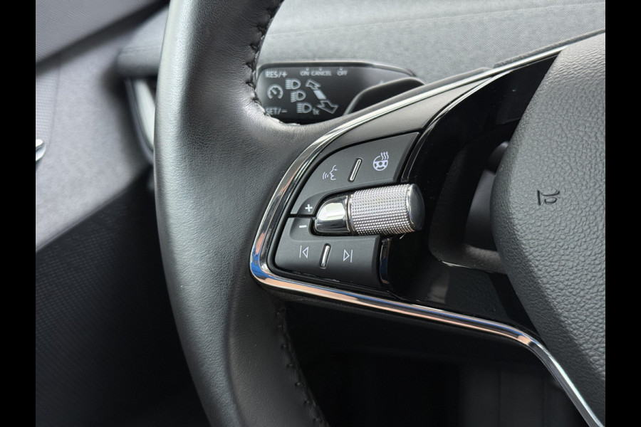 Škoda ENYAQ iV 80 204PK Trekhaak Warmtepomp Stuur+Stoelverwarming 3-Zone Ecc Camera Apple Carplay Android Auto P-Assist SOH 87% Isofix Pdc Lmv Led DAB Cruise Control Rijstrooksensor 1.000KG Trekgewicht Origineel Nederlandse Auto