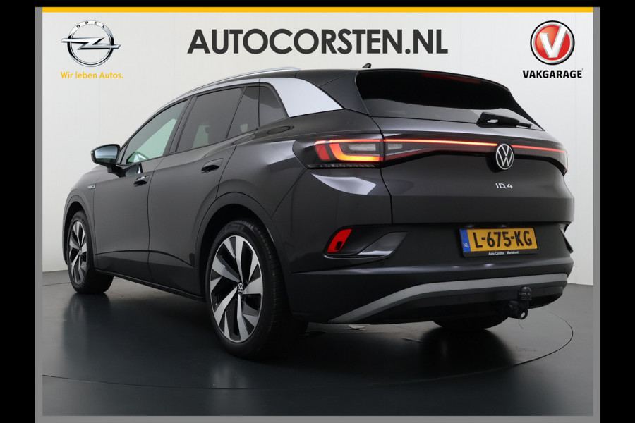 Volkswagen ID.4 First 82kWh 204PK SOH 90% Trekhaak Warmtepomp Lmv 20" Adap.Cruise Stoel+Stuurverwarming Camera Navi Android Auto Apple Carplay S Privacy Glas Isofix Led Rijstrooksensor 1.000KG Trekgewicht 1e Eigenaar Origineel Nederlandse Auto