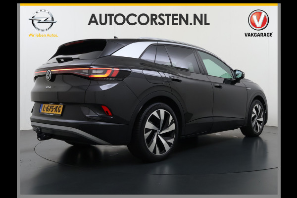 Volkswagen ID.4 First 82kWh 204PK SOH 90% Trekhaak Warmtepomp Lmv 20" Adap.Cruise Stoel+Stuurverwarming Camera Navi Android Auto Apple Carplay S Privacy Glas Isofix Led Rijstrooksensor 1.000KG Trekgewicht 1e Eigenaar Origineel Nederlandse Auto