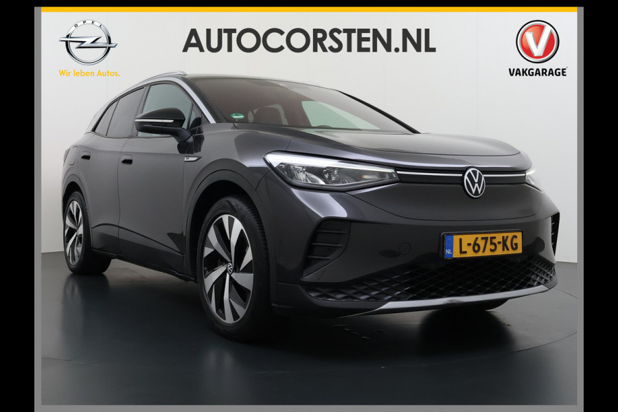 Volkswagen ID.4 First 82kWh 204PK SOH 90% Trekhaak Warmtepomp Lmv 20" Adap.Cruise Stoel+Stuurverwarming Camera Navi Android Auto Apple Carplay S Privacy Glas Isofix Led Rijstrooksensor 1.000KG Trekgewicht 1e Eigenaar Origineel Nederlandse Auto