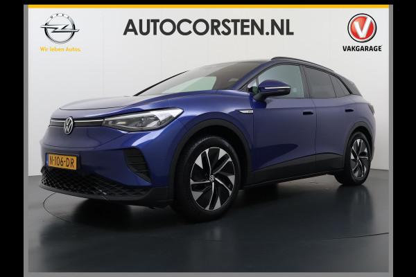 Volkswagen ID.4 82kWh 204PK 90%SOH Trekhaak Adap.Cruise Stoelverwarming Apple Carplay Android Auto Navi Ecc Pdc Privacy Glas Led Isofix DAB Bluetooth All Seasonbanden Voorruitverwarming Wifi 1.000KG Trekgewicht 1e Eigenaar Origineel Nederlandse Auto