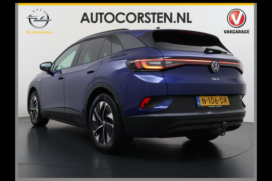 Volkswagen ID.4 82kWh 204PK 90%SOH Trekhaak Adap.Cruise Stoelverwarming Apple Carplay Android Auto Navi Ecc Pdc Privacy Glas Led Isofix DAB Bluetooth All Seasonbanden Voorruitverwarming Wifi 1.000KG Trekgewicht 1e Eigenaar Origineel Nederlandse Auto
