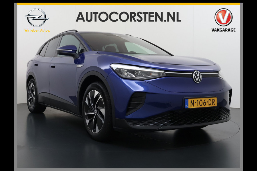 Volkswagen ID.4 82kWh 204PK 90%SOH Trekhaak Adap.Cruise Stoelverwarming Apple Carplay Android Auto Navi Ecc Pdc Privacy Glas Led Isofix DAB Bluetooth All Seasonbanden Voorruitverwarming Wifi 1.000KG Trekgewicht 1e Eigenaar Origineel Nederlandse Auto