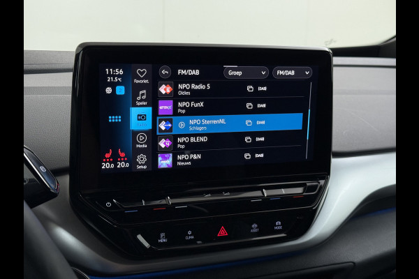 Volkswagen ID.4 82kWh 204PK 90%SOH Trekhaak Adap.Cruise Stoelverwarming Apple Carplay Android Auto Navi Ecc Pdc Privacy Glas Led Isofix DAB Bluetooth All Seasonbanden Voorruitverwarming Wifi 1.000KG Trekgewicht 1e Eigenaar Origineel Nederlandse Auto