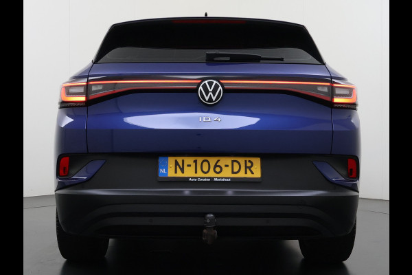 Volkswagen ID.4 82kWh 204PK 90%SOH Trekhaak Adap.Cruise Stoelverwarming Apple Carplay Android Auto Navi Ecc Pdc Privacy Glas Led Isofix DAB Bluetooth All Seasonbanden Voorruitverwarming Wifi 1.000KG Trekgewicht 1e Eigenaar Origineel Nederlandse Auto