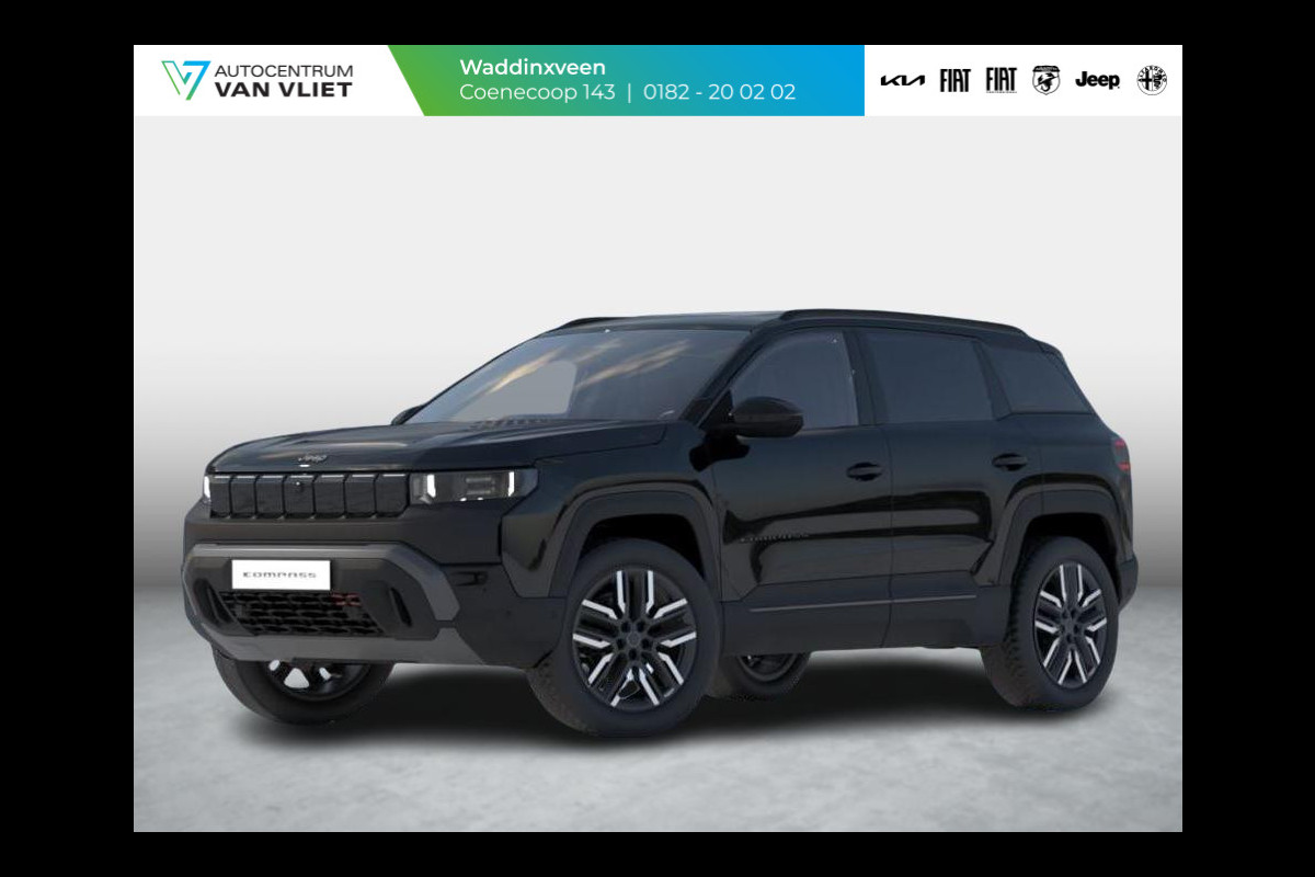 Jeep Compass Overland 4xe 375pk 96 kWh | 602km WLTP | Convenience Pack | Driver Assist. Pack | Schuif/Kanteldak | Premium Pack | Warmtepomp