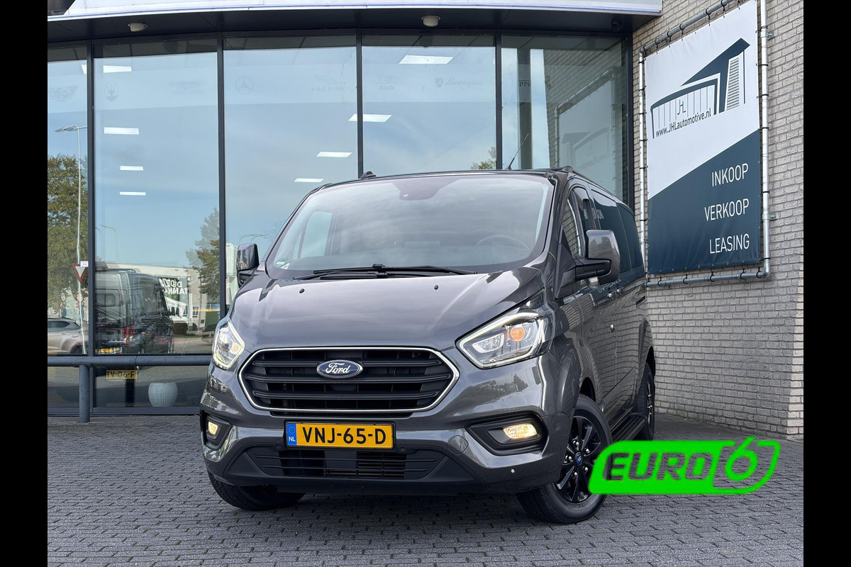 Ford Transit Custom 320 2.0 TDCI L2H1*PLATINUM*DC*2X SCHUIF*HAAK*VOL!*