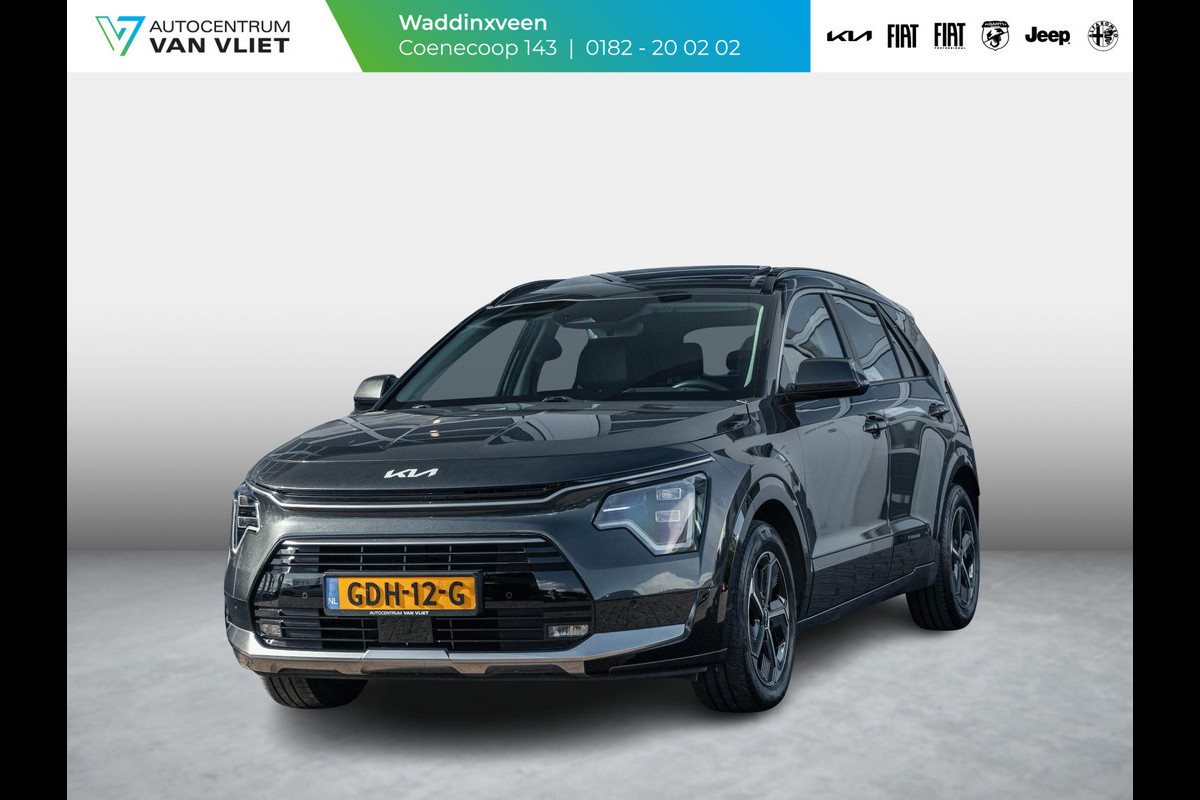 Kia Niro 1.6 GDi Hybrid DynamicPlusLine l Schuif kanteldak l Stoel Stuurwiel verwarming l Trekhaak