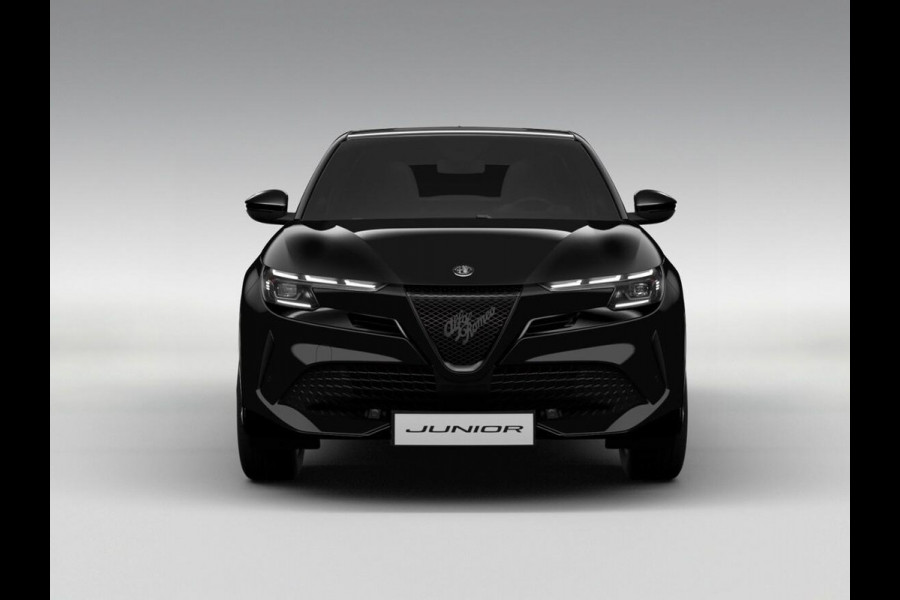 Alfa Romeo junior 1.2 Turbo Hybrid Ibrida Ti | Uit voorraad leverbaar | Adapt. Cruise | Elektr. A-Klep | Schuif/Kanteldak | LED | BSM | Keyless | Camera