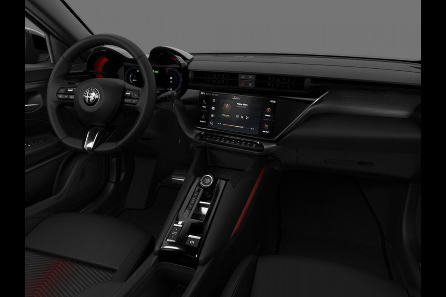 Alfa Romeo junior 1.2 Turbo Hybrid Ibrida Ti | Uit voorraad leverbaar | Adapt. Cruise | Elektr. A-Klep | Schuif/Kanteldak | LED | BSM | Keyless | Camera
