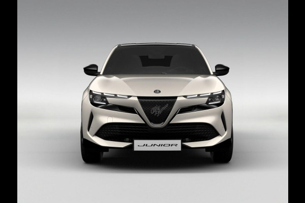 Alfa Romeo junior 1.2 Turbo Hybrid Ibrida Sprint | Uit voorraad leverbaar | Adapt. Cruise | Elektr. A-Klep | Stoelverwarming | LED | BSM | Keyless | Camera