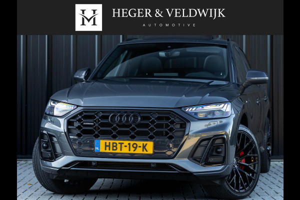 Audi Q5 50 TFSI e S edition | Facelift | Black optic | Panoramadak | Trekhaak | Adaptive cruise control | Camera