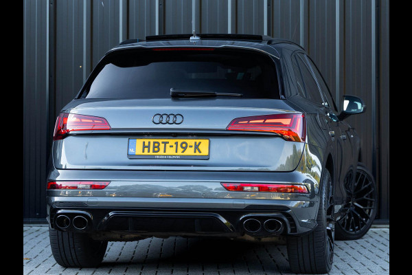 Audi Q5 50 TFSI e S edition | Facelift | Black optic | Panoramadak | Trekhaak | Adaptive cruise control | Camera