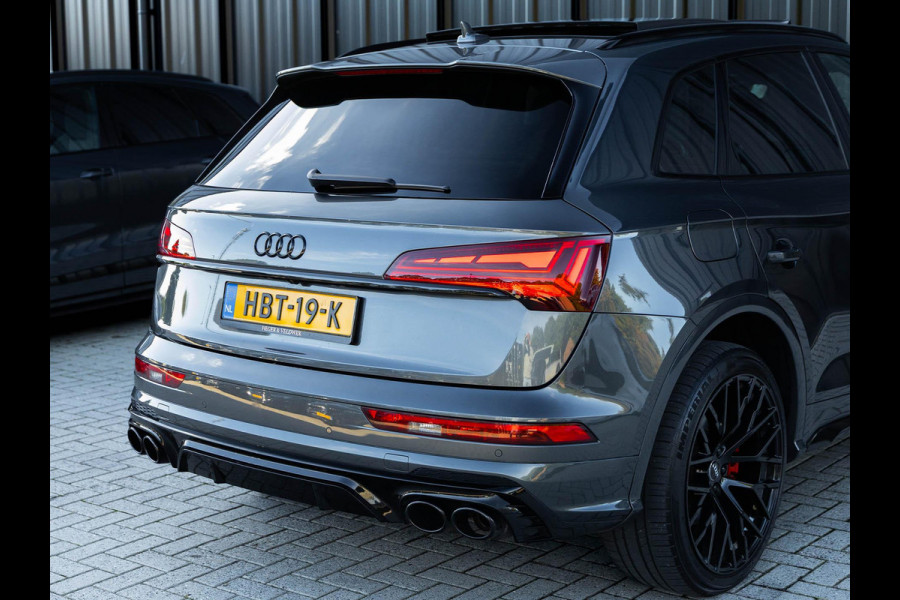Audi Q5 50 TFSI e S edition | Facelift | Black optic | Panoramadak | Trekhaak | Adaptive cruise control | Camera