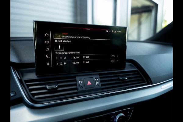 Audi Q5 50 TFSI e S edition | Facelift | Black optic | Panoramadak | Trekhaak | Adaptive cruise control | Camera