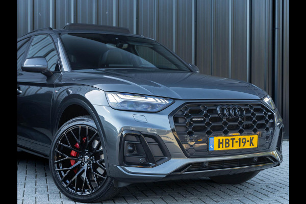 Audi Q5 50 TFSI e S edition | Facelift | Black optic | Panoramadak | Trekhaak | Adaptive cruise control | Camera