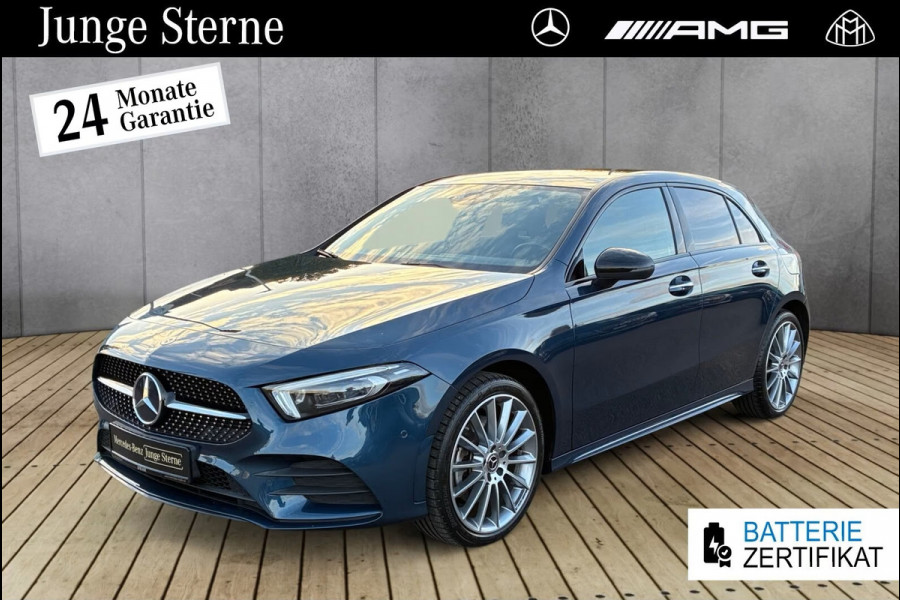 Mercedes-Benz A-Klasse 250e AMG ** NIGHT, MBUX+, PANO, TREKH, HuD, 2-Zone CLIMA, 19-inch LMV,  ** 1e EIG - UNFALLFREI ** ** INFORMEER OOK NAAR ONZE AANTREKKELIJKE FINANCIAL-LEASE TARIEVEN **