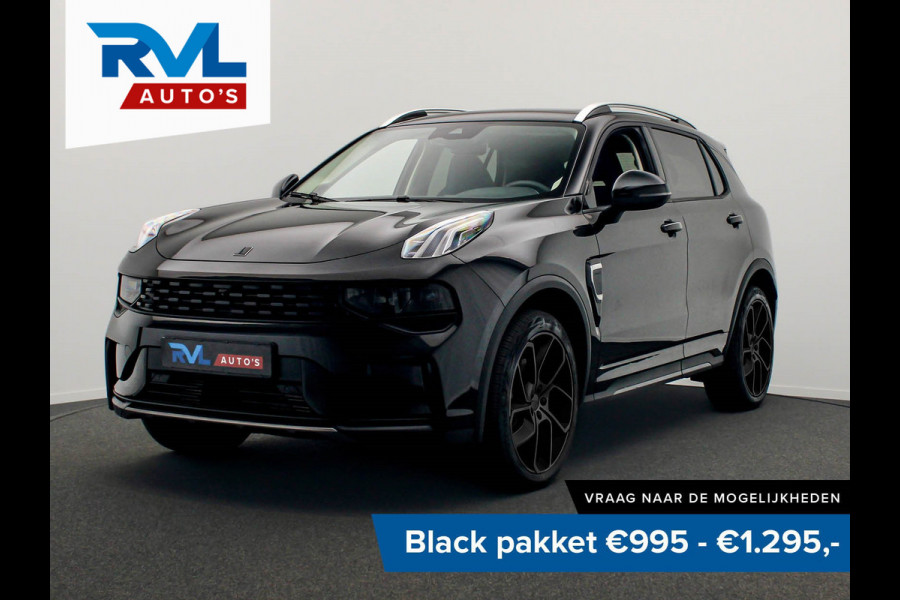 Lynk & Co 01 1.5 261PK Plug-in Hybrid *Zwarte Hemel* 360 Camera Pano/dak Apple/Carplay Adaptive/Cruise