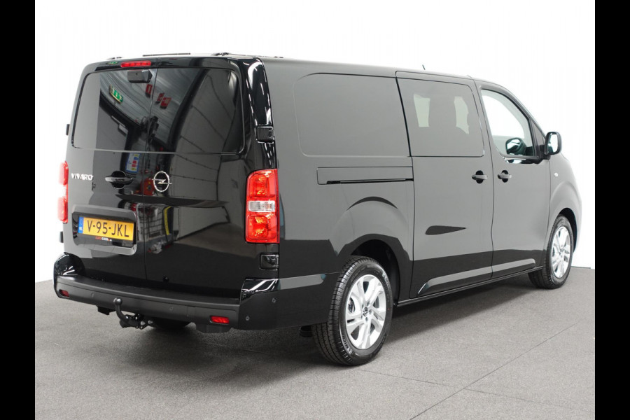 Opel Vivaro 2.0 Diesel 180pk L3 Automaat Dubbele Cabine 2 schuifdeuren Apple CarPlay Navigatie Climate Control Camera Cruise Control Trekhaak lichtmetalen velgen