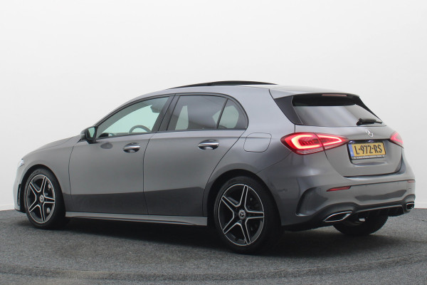 Mercedes-Benz A-Klasse 180 Business Solution AMG Panoramadak, Memory-Stoelen, Camera, Virtual Cockpit, Sfeerverlichting, LED, 18''