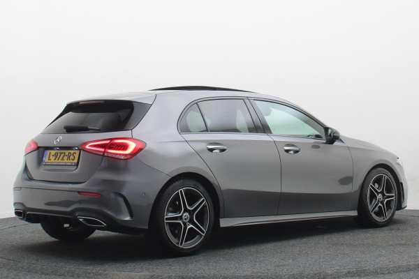 Mercedes-Benz A-Klasse 180 Business Solution AMG Panoramadak, Memory-Stoelen, Camera, Virtual Cockpit, Sfeerverlichting, LED, 18''