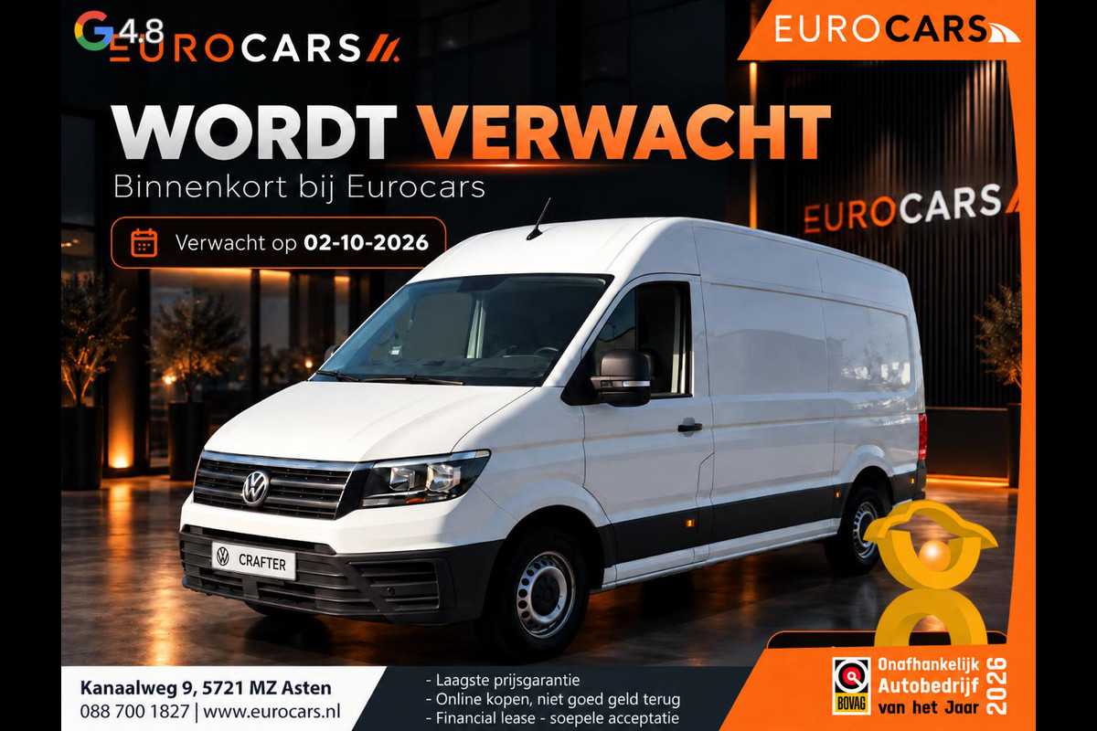 Volkswagen Crafter 35 2.0 TDI L3H2 Airco Cruise Control Camera Parkeersensoren Trekhaak
