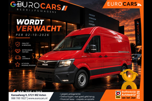 MAN TGE 2.0 140 pk Automaat L3H3 Camera ACC Navigatie Stoelverwarming Business Navigation