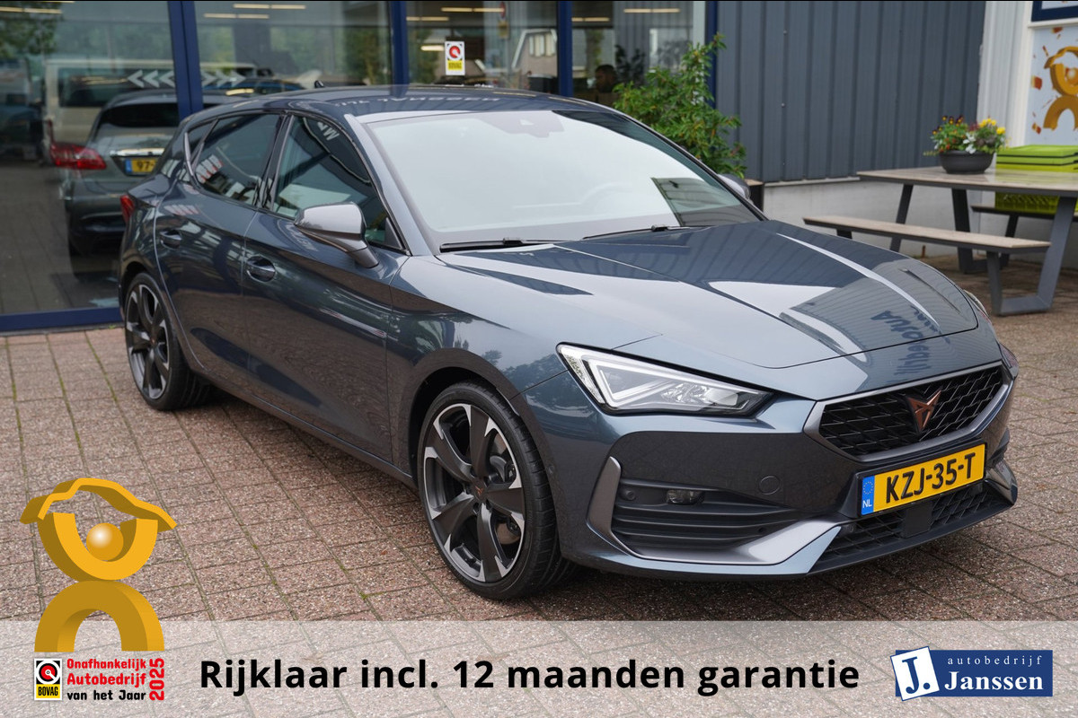CUPRA Leon 1.4 e-Hybrid VZ Adrenaline | Prijs rijklaar incl. 12 mnd garantie | Stoel/Stuur verwarming Pdc Lmv Climate Carplay