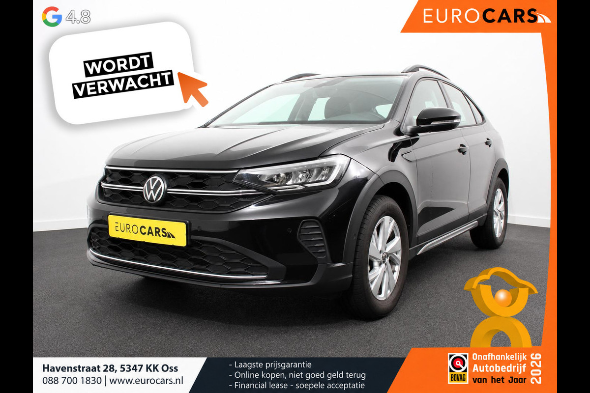 Volkswagen Taigo 1.0 TSI 110pk Automaat Life Navigatie Apple Carplay/Android Auto Wireless Adaptive Cruise Control Parkeersensoren Camera Blind Spot Assist Park Assist Afneembare trekhaak Stoelverwarming Virtual Cockpit Ledverlichting Climatronic