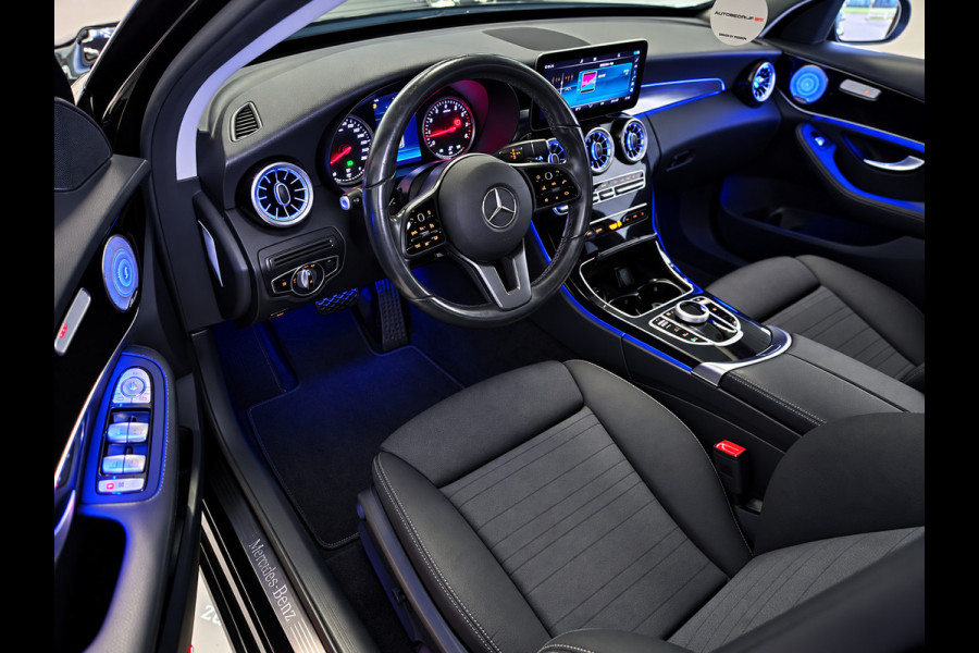 Mercedes-Benz C-Klasse Estate 180 Premium Pack Trekhaak! Camera! Burmester! Sfeerverlichting! Navi! Dab! Night Pakket!