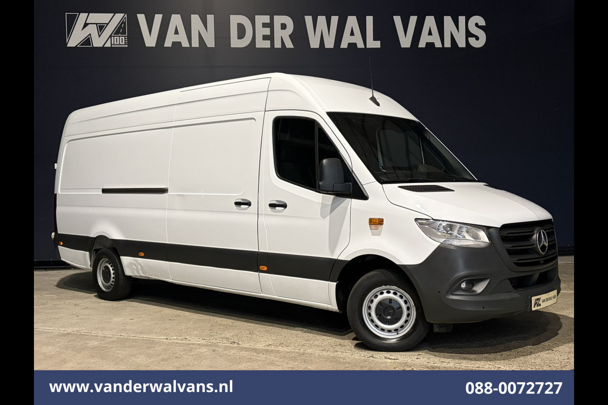 Mercedes-Benz Sprinter 317 CDI 170pk L3H2 Euro6 Airco | 360 Graden Camera | Navigatie | Chauffeursstoel | Apple Carplay Cruisecontrol, Android Auto, Stoelverwarming, 270 Graden Achterdeuren, Parkeersensoren, Bijrijdersbank