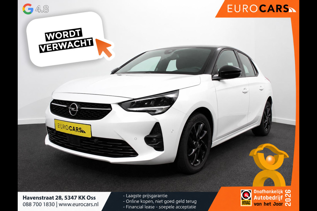 Opel Corsa 1.2 100pk GS Line Navigatie Appel Carplay/Android Auto Airco Camera Parkeer sensoren Extra Getint Glas Stuurwiel Bediening