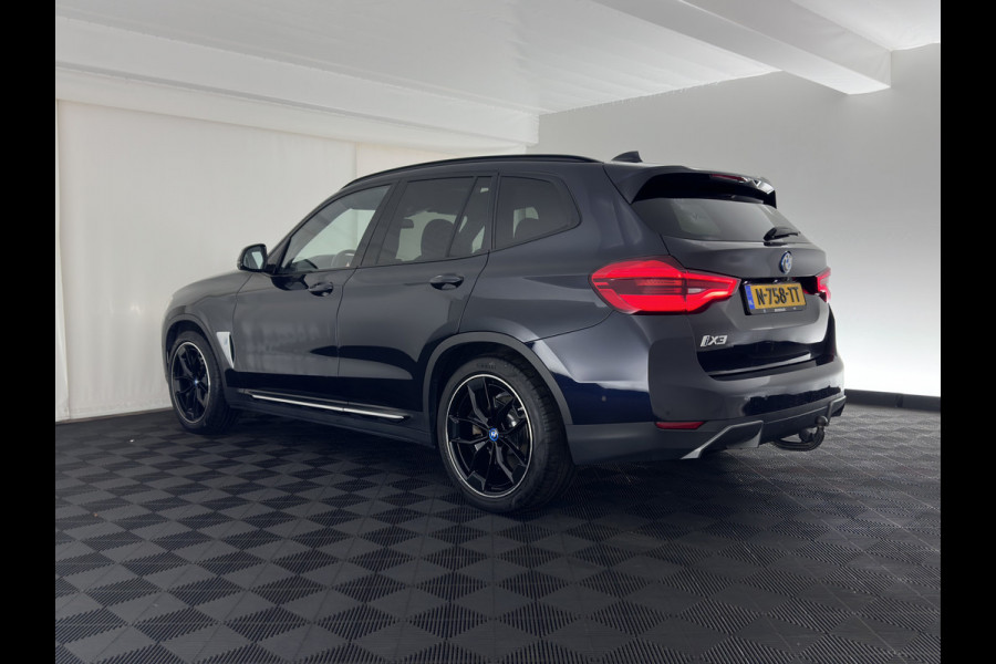 BMW iX3 High Executive 80 kWh [3-Fase-11kW] {SoH-99%} (INCL-BTW) Aut. *PANO | LEATHER | HARMAN/KARDON | ADAPTIVE-CRUISE | FULL-LED | BLINDSPOT | MEMORY-PACK | DIGI-COCKPIT | HEATED-SPORTSEATS | KEYLESS | CAMERA | DAB+ | TOWBAR | HEAD-UP | 20''AL