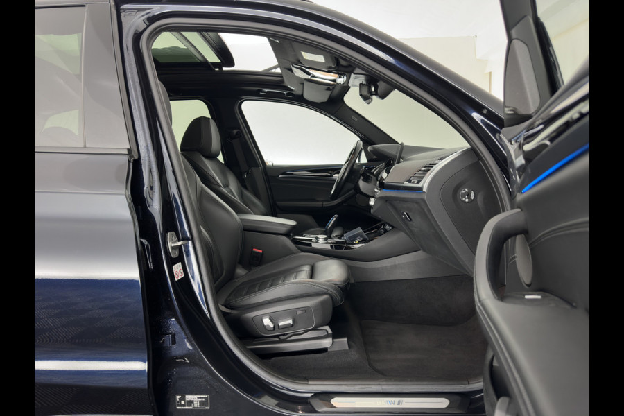 BMW iX3 High Executive 80 kWh [3-Fase-11kW] {SoH-99%} (INCL-BTW) Aut. *PANO | LEATHER | HARMAN/KARDON | ADAPTIVE-CRUISE | FULL-LED | BLINDSPOT | MEMORY-PACK | DIGI-COCKPIT | HEATED-SPORTSEATS | KEYLESS | CAMERA | DAB+ | TOWBAR | HEAD-UP | 20''AL