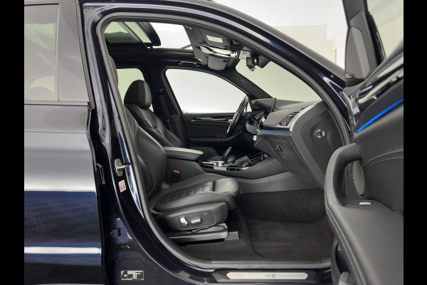 BMW iX3 High Executive 80 kWh [3-Fase-11kW] {SoH-99%} (INCL-BTW) Aut. *PANO | LEATHER | HARMAN/KARDON | ADAPTIVE-CRUISE | FULL-LED | BLINDSPOT | MEMORY-PACK | DIGI-COCKPIT | HEATED-SPORTSEATS | KEYLESS | CAMERA | DAB+ | TOWBAR | HEAD-UP | 20''AL