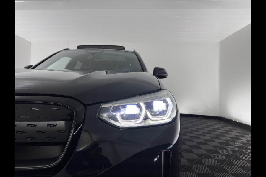 BMW iX3 High Executive 80 kWh [3-Fase-11kW] {SoH-99%} (INCL-BTW) Aut. *PANO | LEATHER | HARMAN/KARDON | ADAPTIVE-CRUISE | FULL-LED | BLINDSPOT | MEMORY-PACK | DIGI-COCKPIT | HEATED-SPORTSEATS | KEYLESS | CAMERA | DAB+ | TOWBAR | HEAD-UP | 20''AL