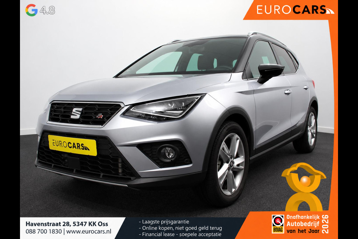 Seat Arona 1.0 TSI 110 pk DSG FR Tech Parkeersensoren Camera Adaptieve Cruise Control Stoelverwarming Dodehoek Assistent Getinte ramen LED-verlichting voor