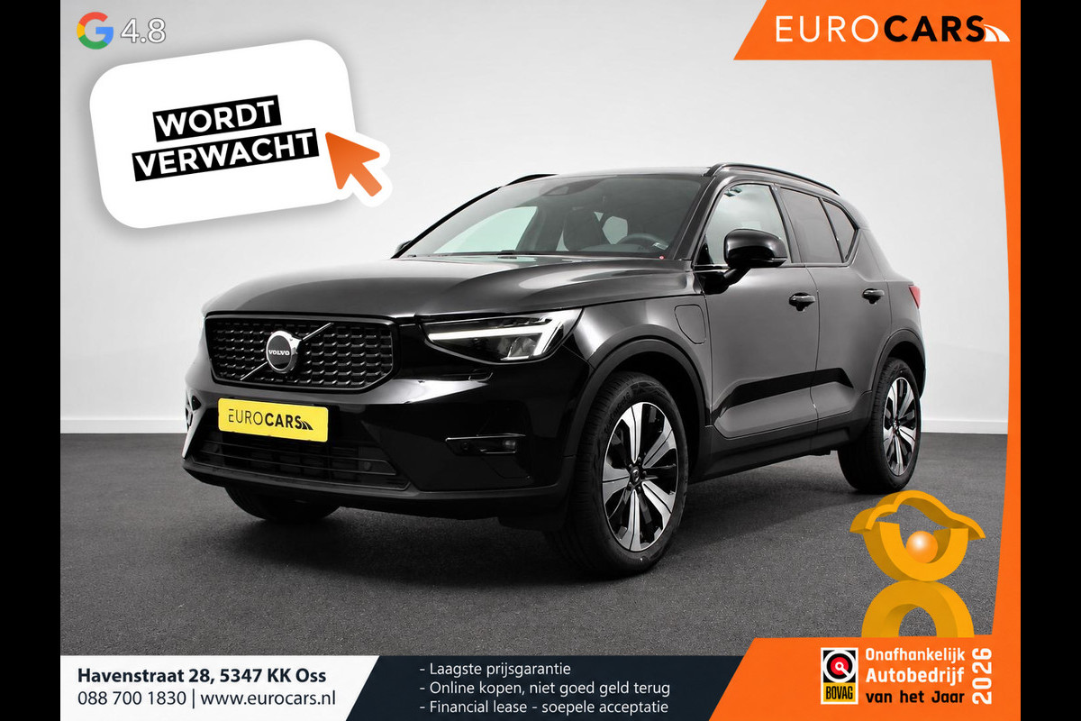 Volvo XC40 1.5 T5 Plug-in hybrid Ultimate Dark Electrische Glazen Panorama dak Navigatie Dab Led Adaptieve Cruise Control Camera Parkeer sensoren Lichtmetalen velgen