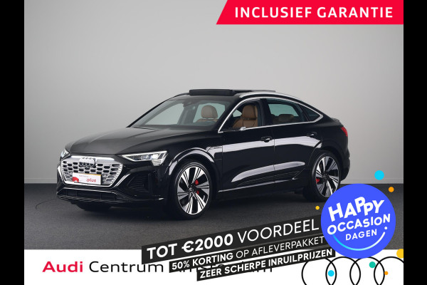 Audi Q8 Sportback e-tron 55 quattro S Edition 115 kWh 408pk | Panoramadak | Lederen bekleding | 22 inch Lichtmetalen velgen |