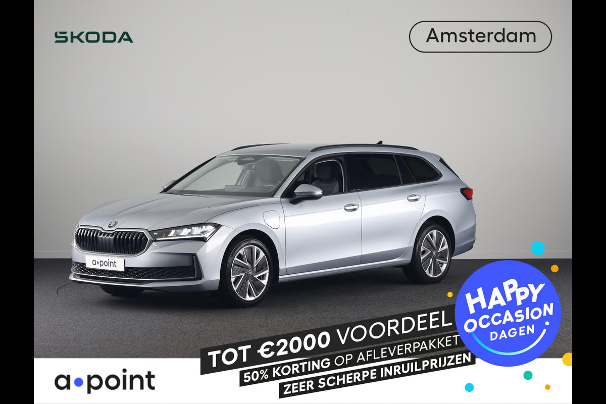 Škoda Superb Combi 1.5 TSI PHEV Business Edition 204pk DSG-6 | Verlengde garantie | Navigatie | Trekhaak (wegklapbaar) | Parkeersensoren | Achteruitrijcamera |
