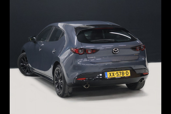 Mazda 3 2.0 e-SkyActiv-G M Hybrid 122 Comfort met Bose [APAPTIVE CRUISE CONTROL, APPLE CARPLAY, ANDROID, BOSE SOUND SYSTEM, MEMORY SEATS, STOELVERWARMING STUUR VERWARMING, CAMERA, PDC V+A, BLUETOOTH, LEDER, LED, ELEKTRISCHE ACHTERKLEP, NAVIGATIE,