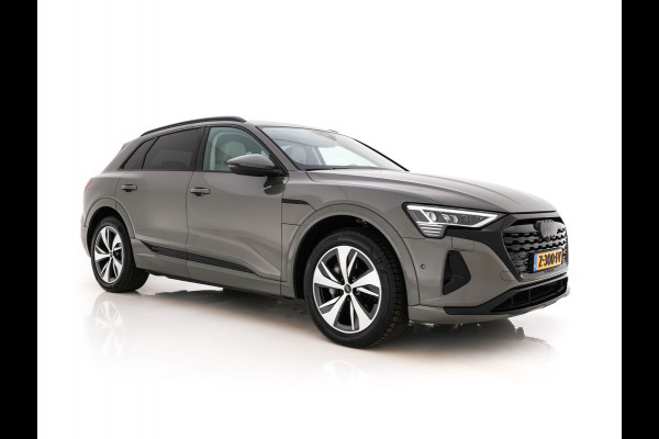 Audi Q8 e-tron 50 quattro Advanced Edition 95 kWh [3-Fase-22kW] {SoH-99%} (INCL-BTW)  Aut. *LEATHER | FULL-LED | MEMORY-PACK | ADAPTIVE-CRUISE | CAMERA | PRIVACY-GLASS | DIGI-COCKPIT | SHIFTPADDLES | DAB | AMBIENTLIGHT | TOWBAR | 20''ALU*